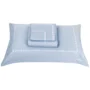 Sea Shell BEDSHEET - Powder Blue, 1 King Sheet + 2 Pillow Cases