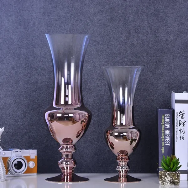 Rosaline: Flute Glass Candle Holder