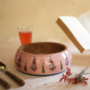 The Floral Buta Salad Bowl - Pink