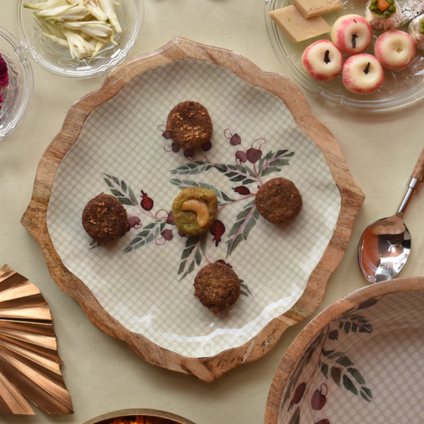 Cashew Plant Small Platter Plate