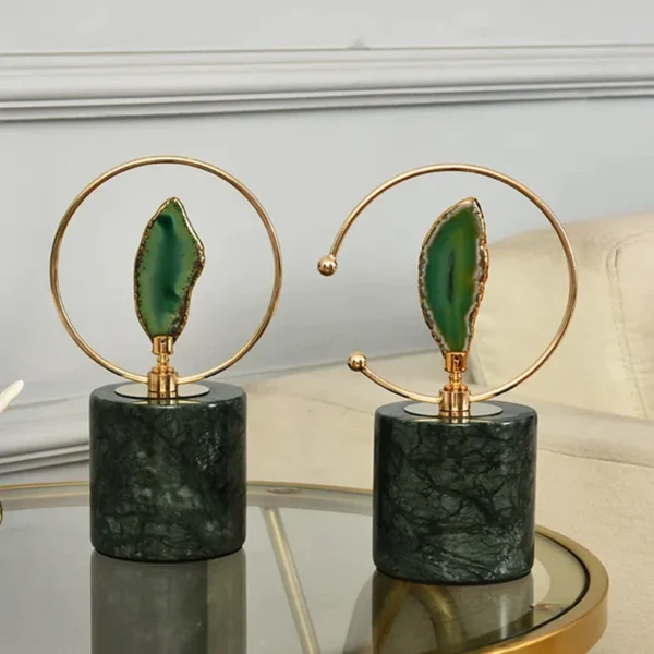 Jade: Marble Table Decor