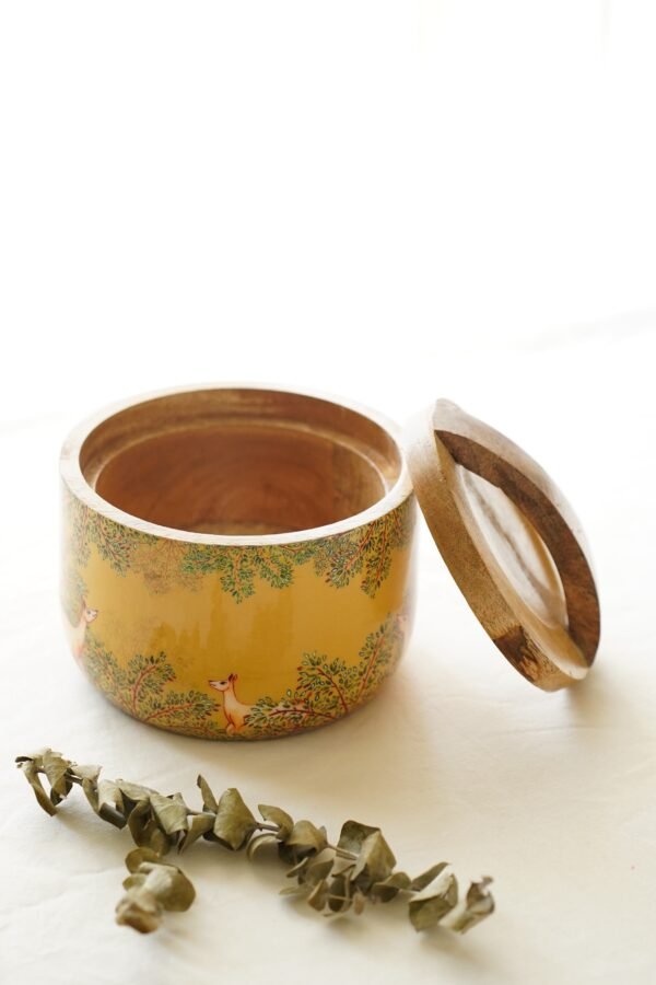 Deer Safari Bowl Jar