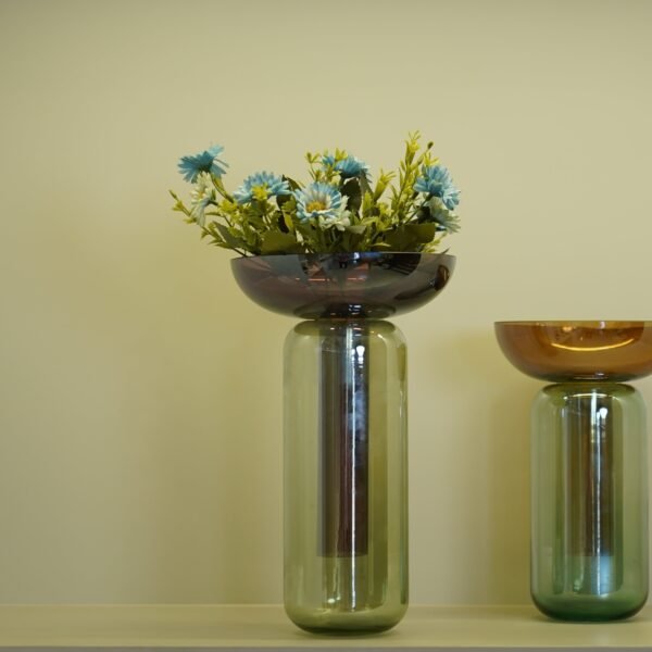 Fabiana Funnel Glass Vase