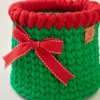 Christmas Bow Basket