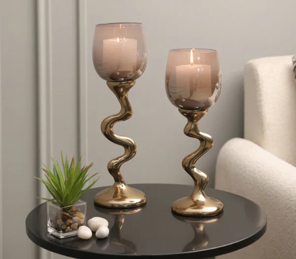 Amorphous CANDLE Holder