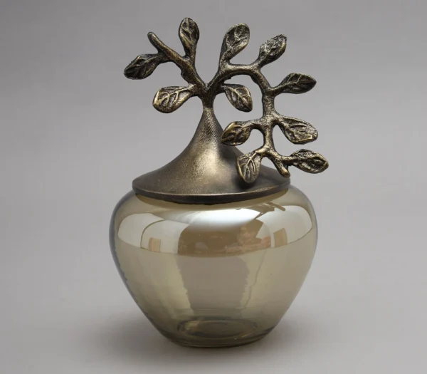 Essence of the Leaf Cotton Jar
