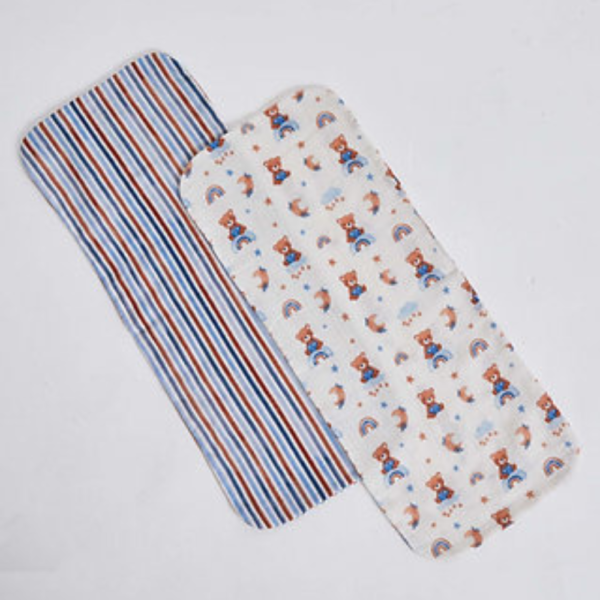 Ted on a Rainbow | Burp Cloth Set