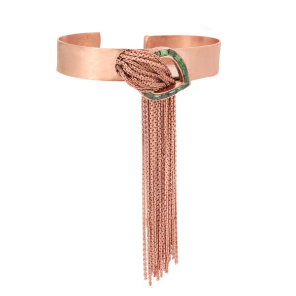ROSEGOLD CASCADE Bracelet(GREEN)