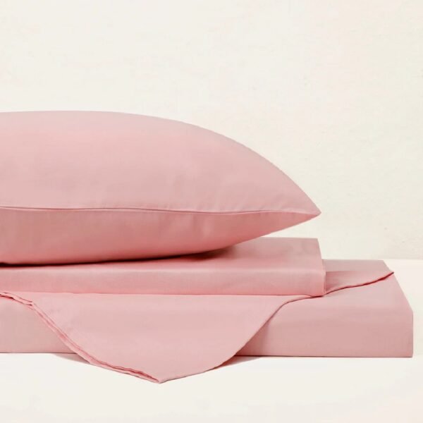 Premium Cotton Bedsheet - Pink